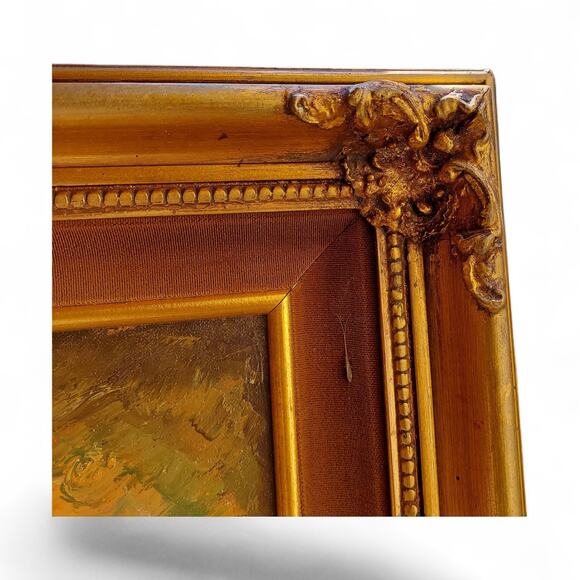 W.Dawson Original Oil Painting of Rabbi Jewish Art Certified Custom Frame - Picture 5 of 9